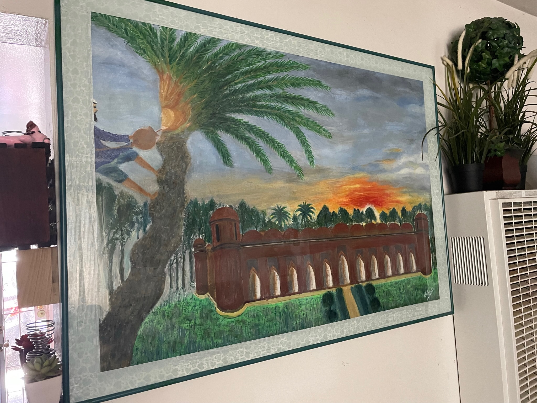 Palm Tree at Sunset